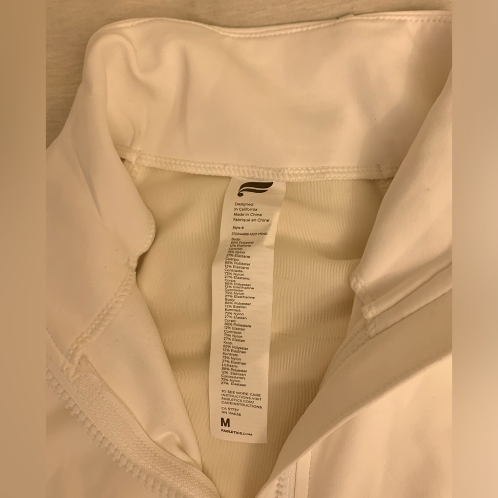 Never Worn Fabletics Full Zip Jacket - image 3